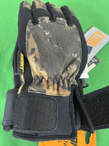 NOS SWANY Performance Gloves Mossy Oak Camo, Winter-Hunting-Cold Weather sz Med - Picture 3 of 12