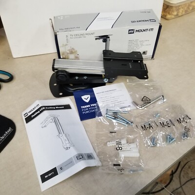 MI Mount-It TV Ceiling Mount For LCD/LED TVs MI-4211 Fits 13'' To 27''