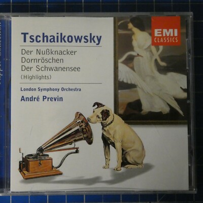 Tschaikowsky LSO André Previn Schwanensee Dornröschen Nußknacker EMI T969
