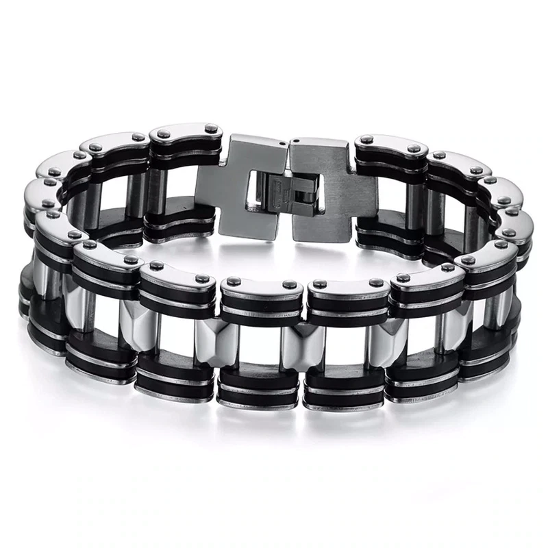 Zippo │ Bike Chain Bracelet Polished Stainless Steel | Zippo Ireland