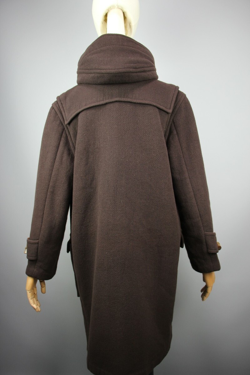 Burberry London Made in England Brown hooded Duffle Coat Burberry London Made in England Brown hooded Duffle Coat