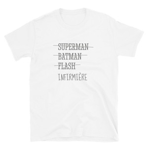 T Shirt Infirmiere Les Super Heros Du Confinement Idee Cadeau Ebay