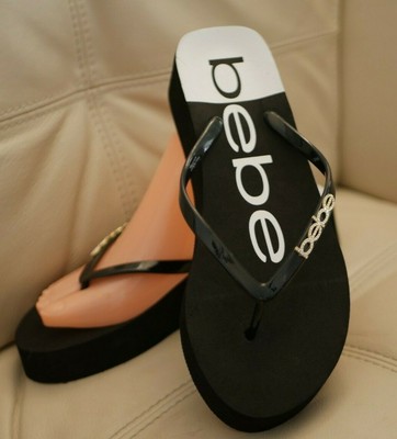 bebe wedge sandals