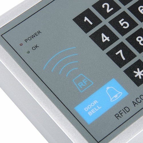 RFID Zugangskontrolle +10 Clips Türschloss Türöffner Digitale Codeschloss System - Bild 6 von 10