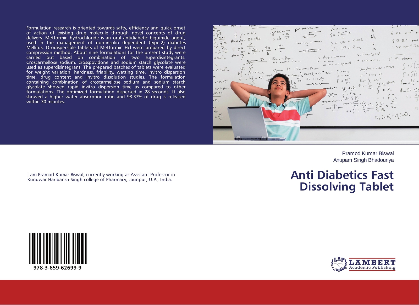 Thumbnail - Pramod Kumar Biswal (u. A.) | Anti Diabetics Fast Dissolving Tablet |