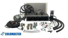 A/C KIT UNIVERSAL UNDERDASH EVAPORATOR - 404 12V "PREMIUM" MATTE BLACK