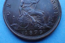 1879 Victoria Penny, Lovely Example, as shown.