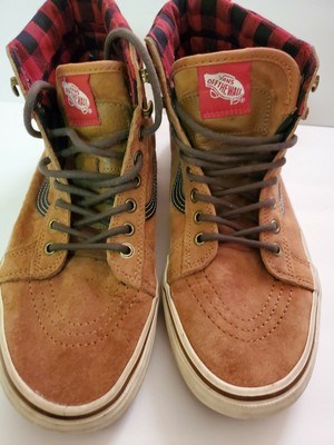 brown suede vans shoes