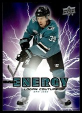 2019-20 Upper Deck Pure Energy Logan Couture San Jose Sharks #PE-41