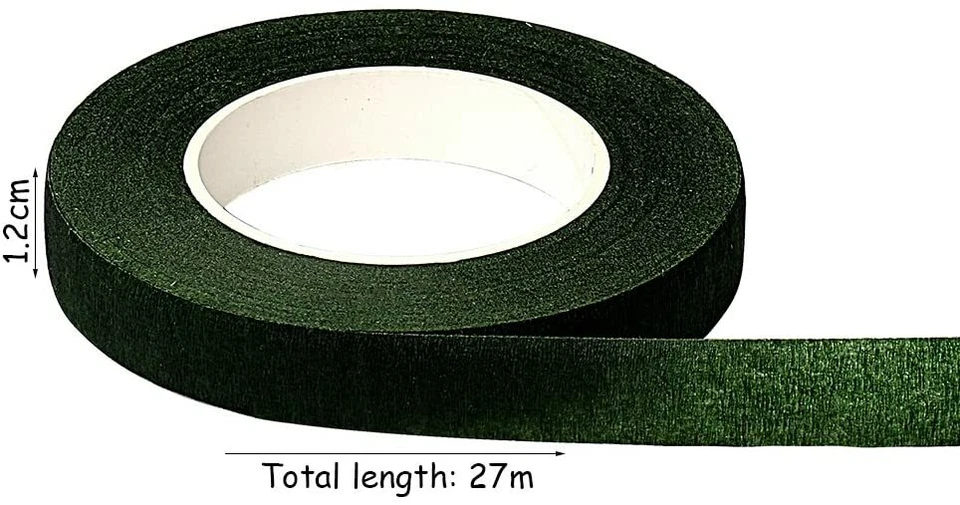 3PCS Floral Tapes Self-Adhesive Wraps Florist Stem Wrap Garland Tape Flower Wrap - Image 2 of 4