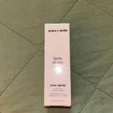Grace And Stella Spray All Day Rose Spray Hydrate Facial Spray 1 oz Sealed