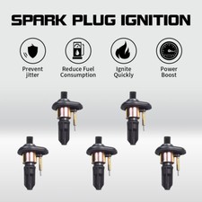 5pcs Ignition Coil Pack For Chevy Trailblazer Gmc Canyon Envoy Isuzu Olds Uf303