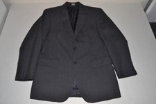 JOS A BANK CHARCOAL GRAY 2 BUTTON BLAZER JACKET MENS SIZE 39R