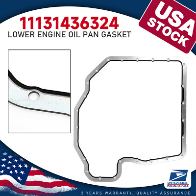 High quality Lower Engine Oil Pan Gasket For BMW E34 E39 E32 E38 E31 11131436324