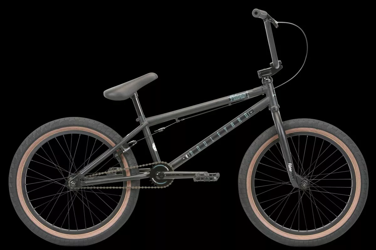 Matte black bmx 2025