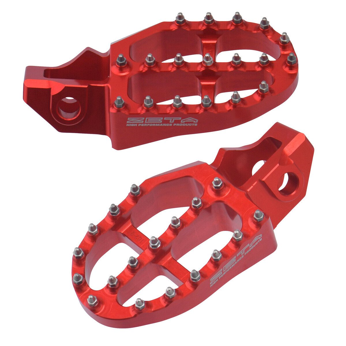 DRC 2023 Husqvarna TE 300 Heritage ALUMINUM FOOTPEGS GAS RED ZE931822 eBay