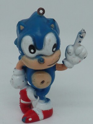 ALTE PVC FIGUR VIDEOSPIEL SONIC SEGA