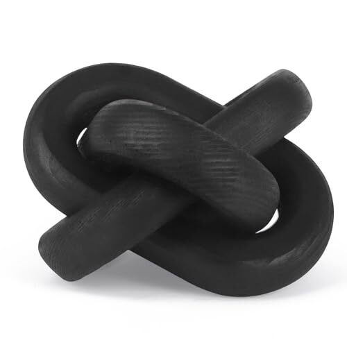 3Link Wood Chain Link Decor,Wood Knot Decor,Coffee Table Decor