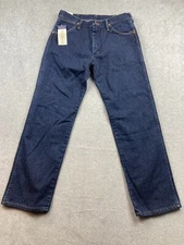 Vintage NWT Premium Gold Buckle Collection Denim Jeans Size 31X30 Blue 2-02