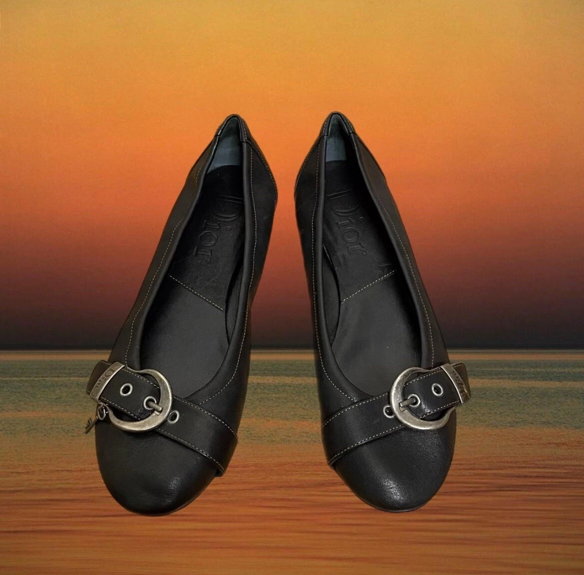 Vintage Dior Gaucho Ballet flats shoes