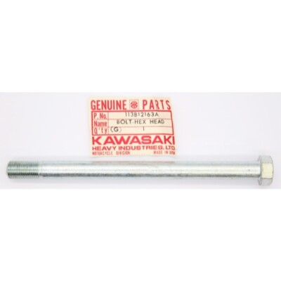 Kawasaki Hex Head Bolt 12x163 Part Number - 113B12163A | eBay