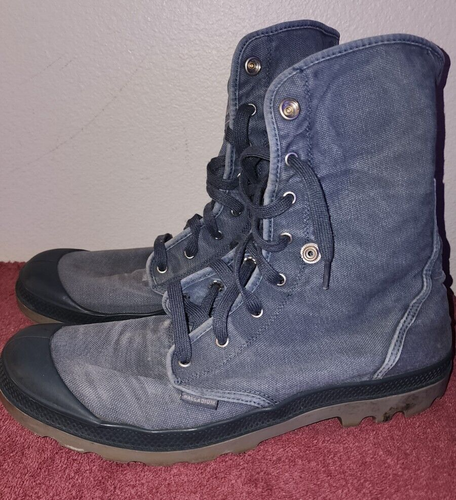 Palladium 0253-404-M Mens Pampa Sport Cuff Wpn Round Toe Boots - Size 14
