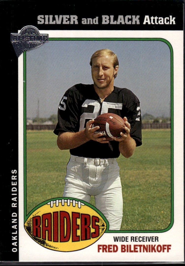 Fred Biletnikoff 2004 Topps Fan Favorites Oakland Raiders #27