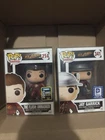 The Flash Unmasked Funko #214 Jay Garrick Funko #341 w/ Protector Free shipping