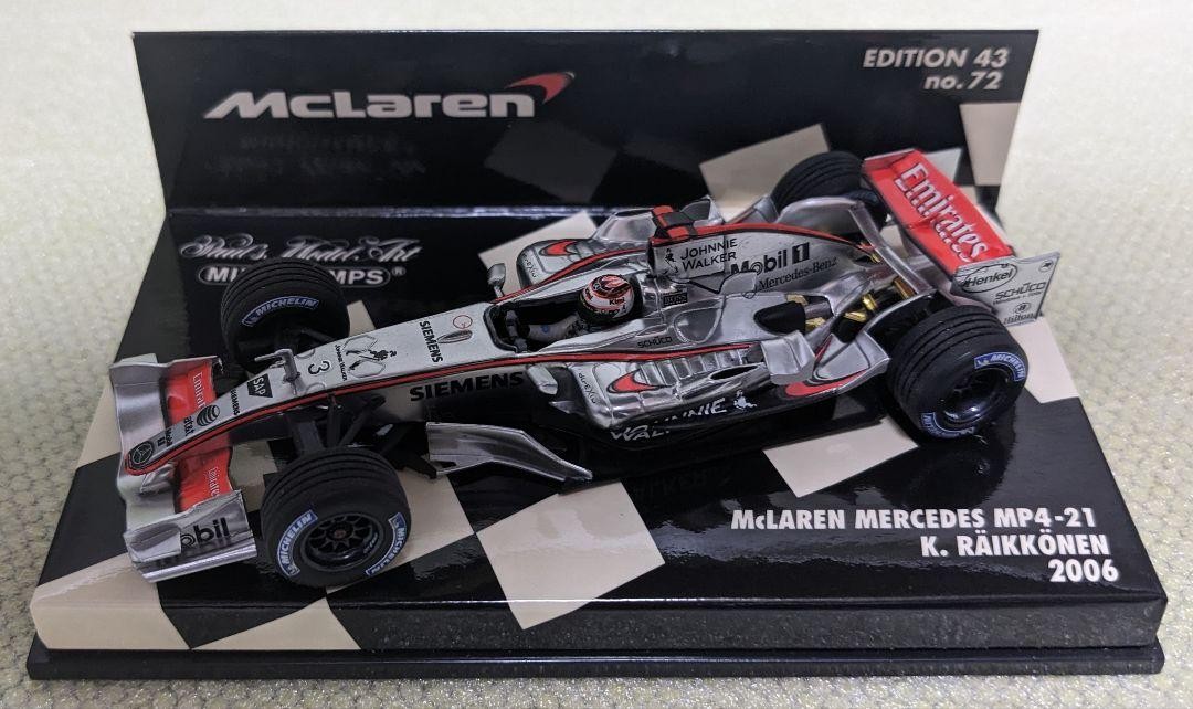 ミニチャンプス McLAREN MP4-21 K.RAIKKONEN Mini Champs Mclaren Mp4-21 K.Raikkonen | eBay