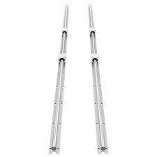 Uimoso Linear Rail Kit SBR20 2Pcs 2000 mm (78.74 in) Guide Rails with 4 Blocks