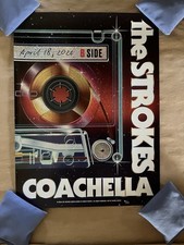 The Strokes Sparkle Foil Poster Coachella Weekend Two 2026 Numbered 18x24