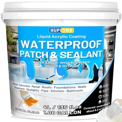 Beschichtungsmittel transparent 4kg Flüssigkunststoff Abdichtung