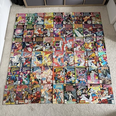 Marvel SILVER SURFER Lot of 54 Comics #1-127 + Annuals 1987 Thanos Warlock