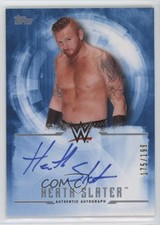 2017 Topps WWE Undisputed Auto 175/199 Heath Slater #UA-HS Auto 1n3p