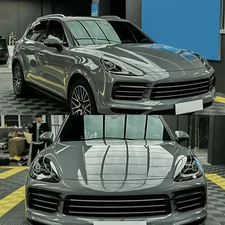 High Glossy PET Vinyl Wrap Film Waterproof Car Sticker Body Decor Self-Adhesive