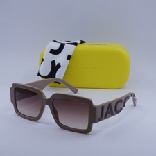 New Marc Jacobs MARC 693/S 0NOY HA Nude/Brown/Brown Gradient 55-17-145 Sungla...