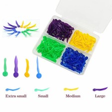 400 Pcs Plastic Dental Composite Perforated Concave Interdental Wedge Diastema 