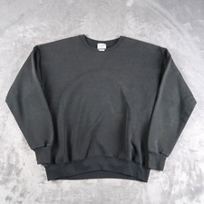 Vintage 90s Lee Sturdy Sweats Sweatshirt Crewneck L Black Sweater USA Made