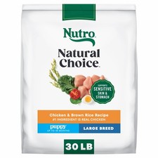 Natural Choice Large Breed Puppy Food Dry Recipe Chicken & Brown Rice 30 Lb Bag 4.39 per pound