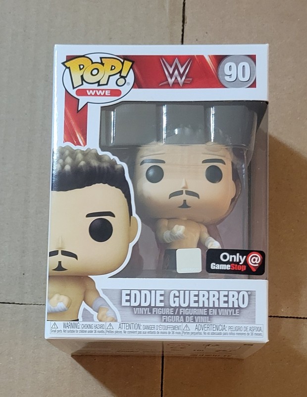 Funko Pop! WWE Eddie Guerrero #90 Exclusive Figure GameStop Edition