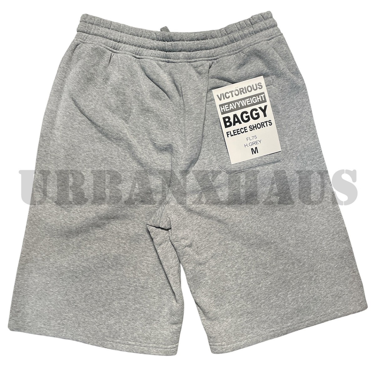 VICTORIOUS MEN'S FLEECE BAGGY FIT SHORTS S-3XL *FL75 | eBay