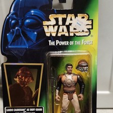 Kenner Star Wars POTF Lando Calrissian Skiff Guard Action Figure 1996 VI