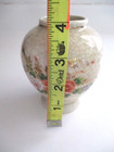 Vintage Japanese Satsuma Hand-Painted Mini Vase - Gold  & Pink Flowers — photo 7