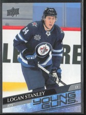 2020-21 UD Extended Series Logan Stanley 703 Young Guns RC