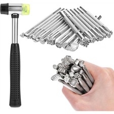 21PCS Leather Stamping Tools 20 Different Special Shape Stamp Set