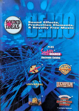 SOUND IDEAS Démo Effets Sonores - CD ROM Libre de Droits Production Musique Audio RARE