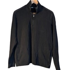 Hugo Boss Quarter-zip Sweater Black XL Classic Preppy Casual
