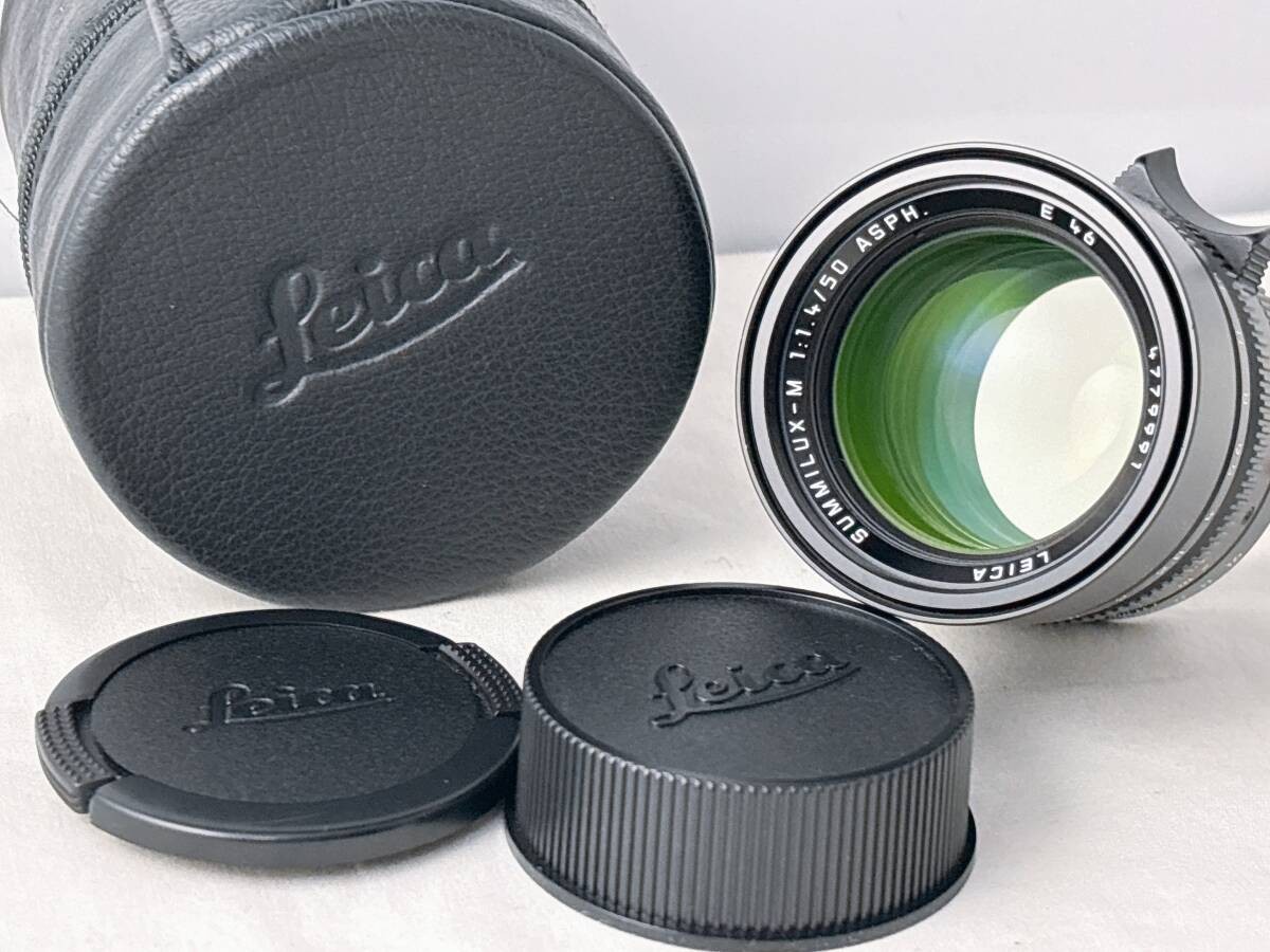 Leica Summilux-M 50mm f/1.4 ASPH. E46 6Bit 11891 Camera Lens Black