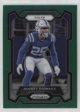 2023 Panini Prizm Green Prizm Rodney Thomas II #130 16zi