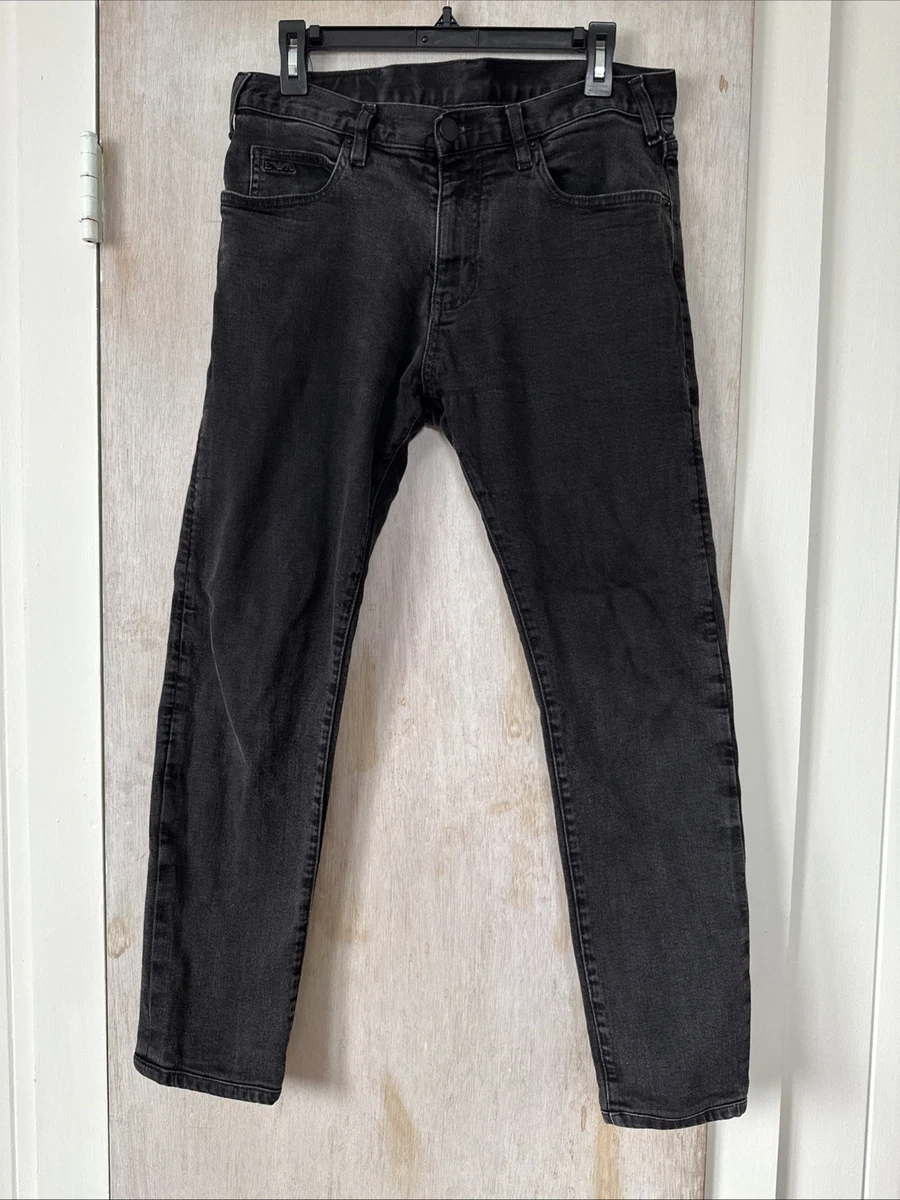 Emporio Armani Black Jeans for Men for sale | eBay